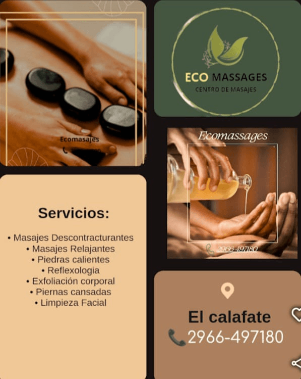 Ecomassages - servicios y contacto